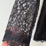 Anthropologie Long Sleeve Lace Romper, Size 8 Photo 6