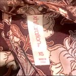 Xhilaration Maroon & Purple Floral Paisley Fit & Flare Mini Dress, XS-NWT Photo 6