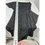 Grace Karin Womans Pullover Wrap Dress Medium black Sequin 1 Shoulder Lined NWT Photo 7