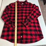 Woolrich  Pemberton 100% Cotton Red and Black Buffalo Check Flannel Shirt Size M Photo 8