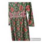 Vintage Yves Jennette Geometric Polyester Dress Photo 6