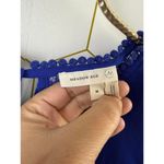 Meadow Rue by Anthropologie Royal Blue Nellore Top Photo 3