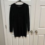Poof! Women's Black Net Long Sleeve Bodycon Mini Dress Size M/L Punk Goth Cocktail Photo 4
