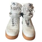 Nike Air Force 1 SF High Top Light Bone Gum Sole Combat Boot Shoe Womens Size 9 Photo 1
