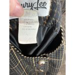 suit plaid black gold boxy 1980s Size 12 Photo 9