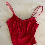 Princess Polly Red Tank Photo 0