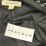 PacSun  Floral Mini Dress Medium Black Summer Babydoll Sundress Cottagecore New Photo 5