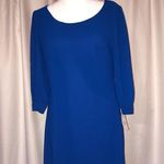 Body Central 💕5️⃣ blue size Small dress with cut out design on the back NWT Photo 0