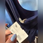 Newbury Kustom One-shoulder Navy and Red Dress Photo 4