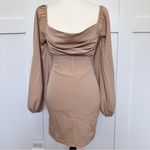 Princess Polly  Lillie Long Sleeve Mini Dress Photo 4