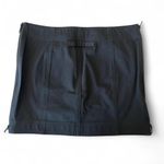Saks 5th Avenue Black Dual Zipper Mini Skirt 6 Photo 1