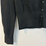 Sutton Studio Black Silk Blend Cardigan Sweater Size Medium Bloomingdales Photo 4