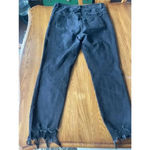 Women's Vervet by Flying‎ Monkey Black Distressed Jeans Size 32 Bin B Photo 11