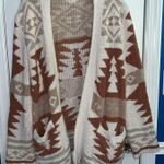 Altar'd State  Oversized Boho Knit Cardigan Medium Photo 0