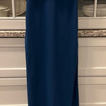 Betsy and Adam  Strapless‎ Blue Gown Photo 0