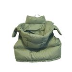 Lululemon  Womens Wunder Puff Cropped Vest Hood 8 Raw Linen Minimalist Gorpcore Photo 3