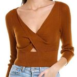 Free People Glazed Ginger Floyd Wrap Top Sz XS NWT Photo 0