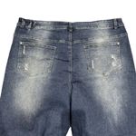 Good Wear Club Straight Leg Ripped Jeans in Blue, Size 3XL(22 Photo 4