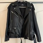 ZARA Leather Jacket Photo 1