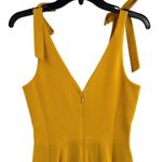Dress the Population Maira Jumpsuit in Canary Yellow XS New Photo 5