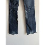 Mek Denim Capetown Bootcut Dark Wash Women's Jeans Low Rise Size 26 x 34 Photo 12