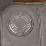 Coach F19415 Metallic Leather Signature Embroidered Shoulder Bag Photo 2