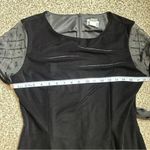 Robbie Bee Vintage 90s Velvet Sheer Sequin Sleeve Dress Size 10 Holiday Photo 8