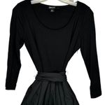 DKNY  Donna Karan New York Black Dress with Long Belt‎ Photo 1