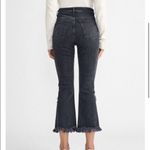 DL1961  Wallace High Rise Cropped Flare Booth Washed Black Size 27 Photo 1