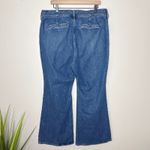 J.Crew  Women's '96 Flare High Rise Jeans Lexi‎ Kay Wash Size 34 Patch Pockets Photo 7