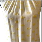 Nell Couture Yellow Polka Dot Silk Blend Halter High‎ Neck USA Women's Size 0 Photo 1