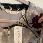 Soft Surroundings  Annika Dress Aster Grey Floral Photo 3