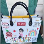 Teachers boutique handbag White Photo 9