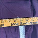 Calvin Klein plum purple roll sleeve hi-lo button down Tunic Office Holiday, S Photo 6