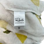 Rails Angelina Dress Mini Linen Citronnade Lemon Print White Yellow Size Small Photo 12
