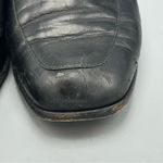 Cole Haan  City Loafers Black Leather Slip On Low Block Heel Shoes Women's Sz 10B Photo 8