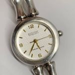 Sterling Silver 925 Ecclissi Bamboo Link Ladies Watch quartz analog 25mm 7.5” Photo 3