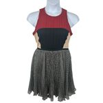 Greylin Anthropologie  Pleated Colorblock Midi Dress M – Must Have! Photo 3