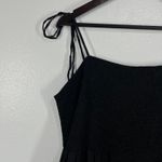 KOJOOIN Maxi Dress‎ Smocked Sundress Tie Strap Tiered Casual Black 2XL Flowy Size XXL Photo 5