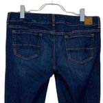 American Eagle  Women's Artist Bootcut Dark Wash Mid Rise Jeans Size 14 Photo 3