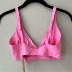 SKIMS NWT  NAKED PLUNGE BRALETTE  PINK M-DD Photo 2