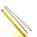 Trifari Crown vintage silver tone long chain necklace Photo 6