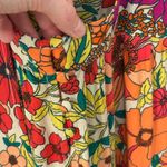 Natural Life Halle Printed Halter Maxi Dress in Fuchsia Floral - Size M Photo 8