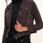 BLANK NYC NWT Suede Moto Jacket  Photo 0