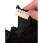 Vintage Amor Black 100%‎ Silk Beaded Dress Size Medium Photo 6