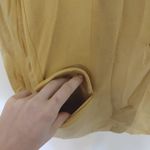 Magaschoni  Soft Mustard Golden Rod Blazer Size Small S Career Work Long Sleeve Photo 6