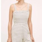 Anthropologie | Paper Crown Lexington Romper Striped | S Photo 0