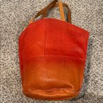 Holding Horses Anthropologie  Boho Leather Bag, Two Tone, Vintage Look Photo 4