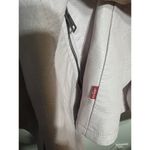 Levi's Moto Biker Jacket Vegan Leather Blush Pastel Pink Women’s XL Zip Close Photo 3