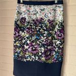 Ted Baker  skirt Carpi Entangled Enchantment Floral Butterfly Pencil 2 Navy NEW Photo 1